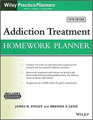 Addiction Treatment Homework Planner 5th Edition, ISBN-13: 978-1119278047