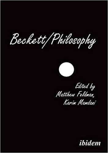 Beckett/Philosophy 2015 Edition by Matthew Feldman, ISBN-13: 978-3838207018