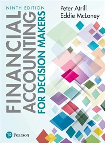 Financial Accounting for Decision Makers 9th Edition by Peter Atrill, ISBN-13: 978-1292251356