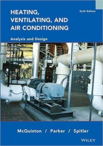 Heating, Ventilating and Air Conditioning Analysis and Design 6th Edition, ISBN-13: 978-0471470151