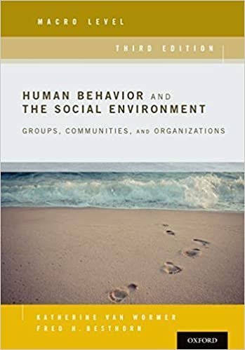 Human Behavior and the Social Environment, Macro Level: Groups, Communities, and Organizations 3rd Edition, ISBN-13: 978-0190211066