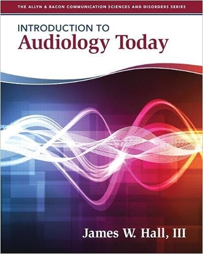 Introduction to Audiology Today 1st Edition by James Hall, ISBN-13: 978-0205569236