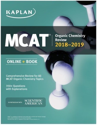 MCAT Organic Chemistry Review 2018-2019, ISBN-13: 978-1506223865