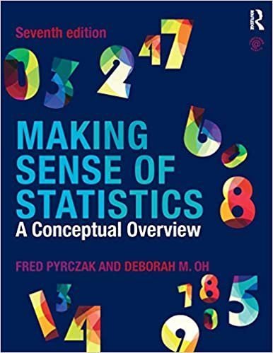 Making Sense of Statistics: A Conceptual Overview 7th Edition by Fred Pyrczak, ISBN-13: 978-1138894761