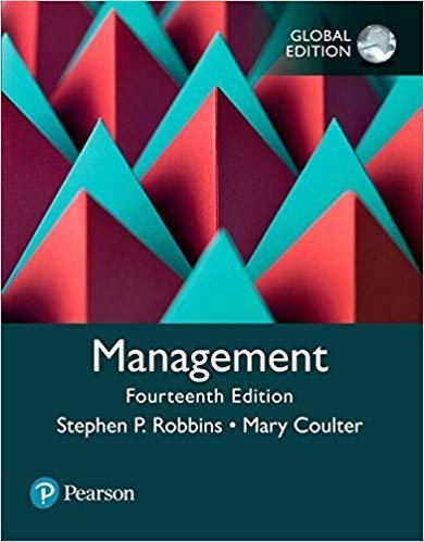 Management GLOBAL 14th Edition by Stephen P. Robbins, ISBN-13: 978-1292215839