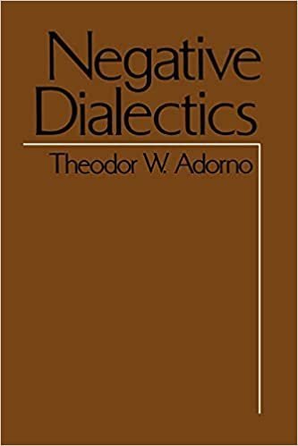 Negative Dialectics by Theodor W. Adorno, ISBN-13: 978-0826401328