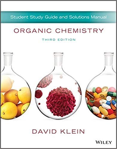 Organic Chemistry Student Solution Manual/Study Guide 3rd Edition, ISBN-13: 978-1119378693