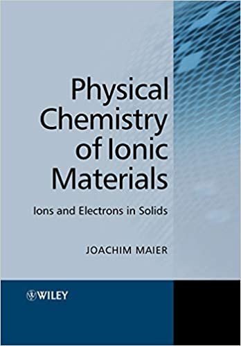 Physical Chemistry of Ionic Materials: Ions and Electrons in Solids by Joachim Maier, ISBN-13: 978-0470870761