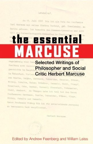 The Essential Marcuse by Herbert Marcuse, ISBN-13: 978-0807014332