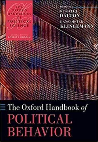 The Oxford Handbook of Political Behavior by Russell J. Dalton, ISBN-13: 978-0199566013